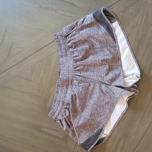 Lululemon hotty hot run shorts, women's 8